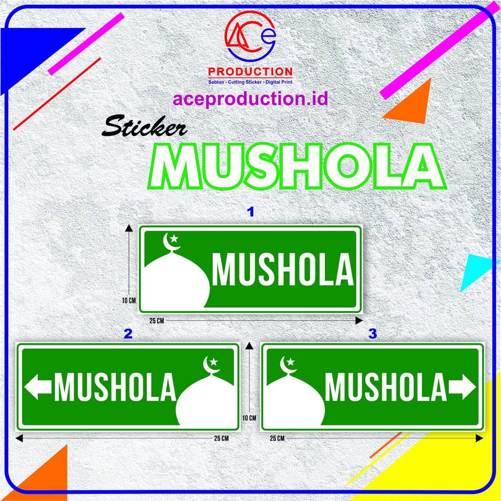 

STIKER MUSHOLA STIKER PENUNJUK MUSHOLA