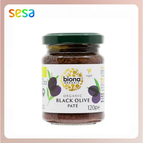 

BIONA Organic Black Olive Pate 120gr