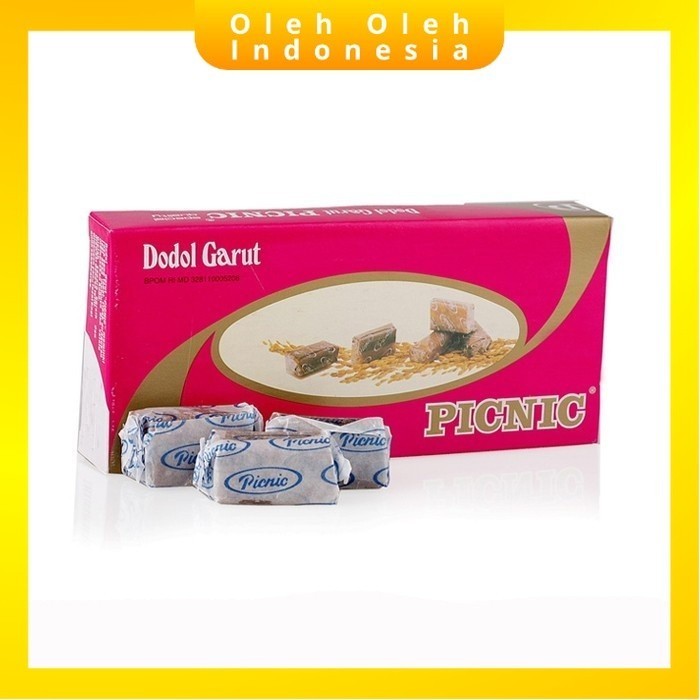 

Dodol Garut Picnic Aneka Rasa Original 250gr Klasik Legendaris Oleh Oleh Khas Garut Garut