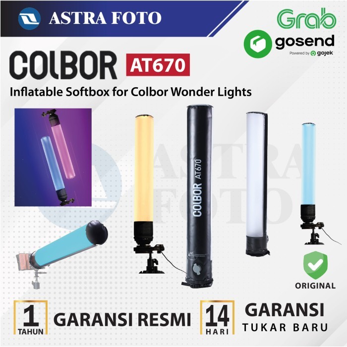 Colbor AT670 Softbox Tube Inflatable for COLBOR Wonder W Series Lights