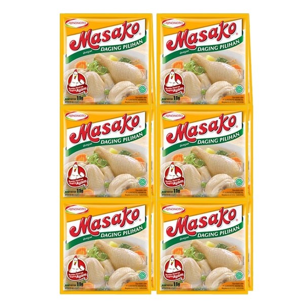 

MASAKO AYAM 12 PCS X 9 GR