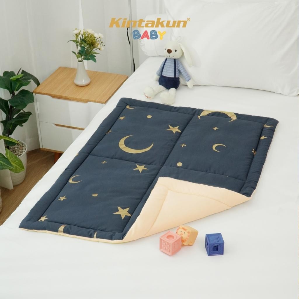 CUIT X KINTAKUN BABY Bedding Comforter Bayi Bedcover Only Gold Katun Anti Bakteri