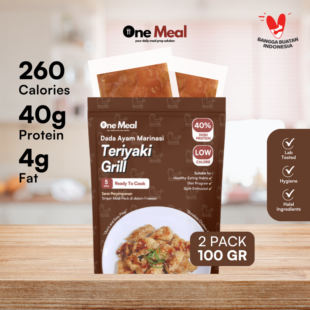 

Dada Ayam Fillet Lauk Marinasi Teriyaki Grill | ONE MEAL