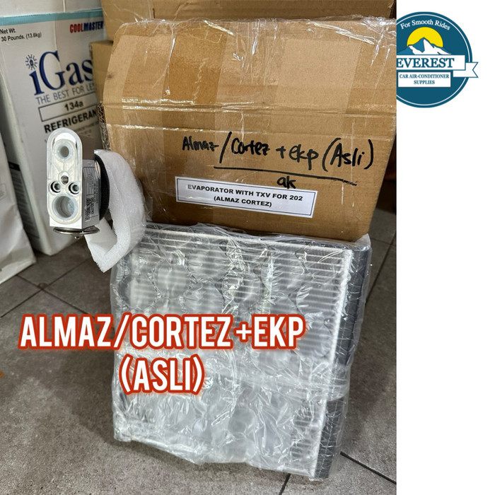 Cooling Coil Evaporator AC Wuling Almaz / Cortez Plus Ekspansi ASLI