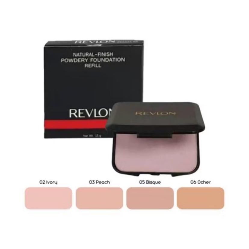 REVLON-  Natural Finish Powdery Foundation REFILL / Bedak Padat Basah REFILL