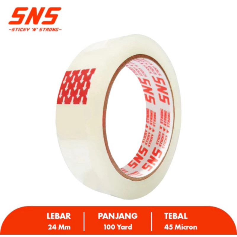 

ISOLASI BENING 24 MM X 100 YARD SNS