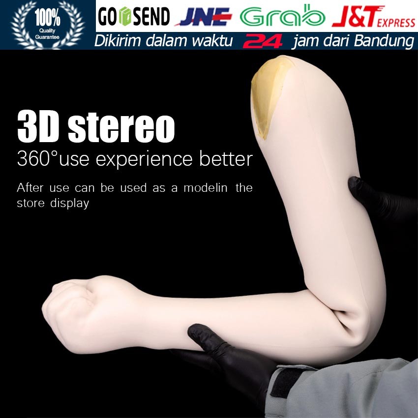 Model Tangan Latihan Tato / Latihan Tangan Silikon Palsu / Practice Tattoo Tangan Palsu