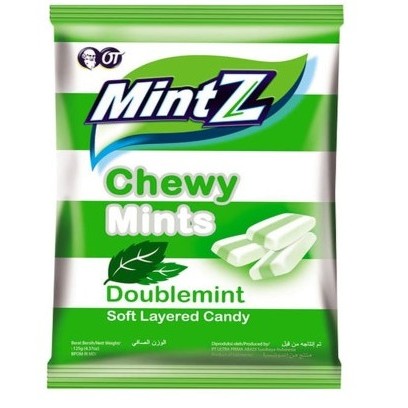 

Permen Mintz Soft Candy Doublemint ( Hijau )