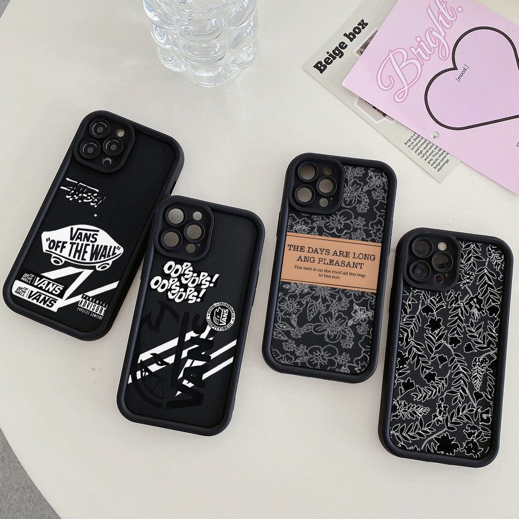 Casing VANS Seni Grafiti yang Keren IPhone 7 15 6 6S 8 14 Plus 13 11 12 14 15 PRO MAX XR XS MAX 6SPl