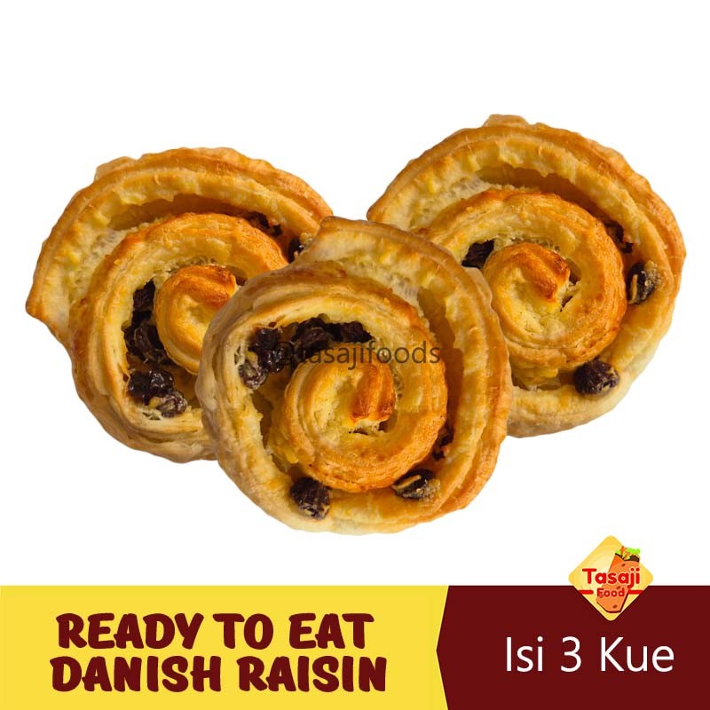 

Goldfrance Mini Danish Raisin Isi 3 Pcs RTE
