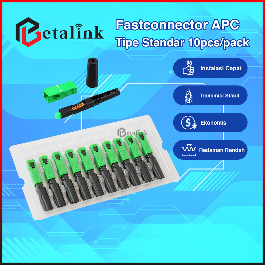 Fast Connector SC APC /Fiber Optik Connector/ FTTH sambungan APC Connector Harga Termurah