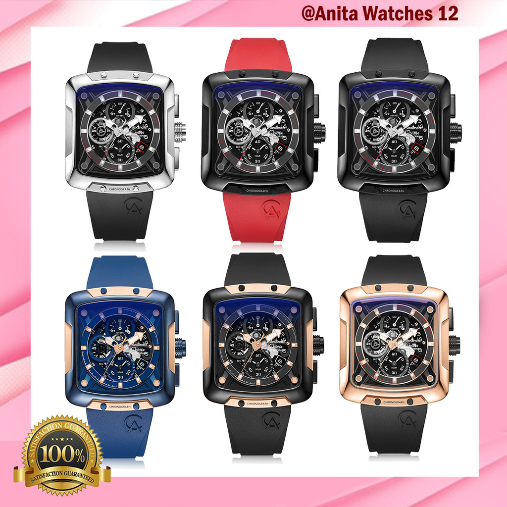 Alexandre Christie Ac 3030 / Ac 3039 Jam Tangan Pria Original Garansi Resmi