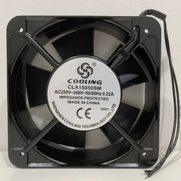 Kipas AC 220V 15x15 CM / Fan AC 220 Volt 15 CM Tebal 5 CM AC 220V//Kipas AC 220V 15x15 CM / Fan AC 2
