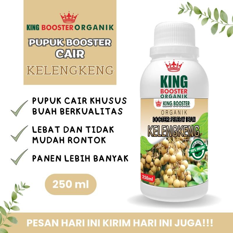Pupuk Booster Kelengkeng Cair  250ml Pelebat Cepat Berbuah / Pupuk Boster Kelengkeng / Pupuk Buah