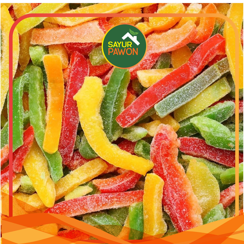 

Paprika Slice (Frozen) per 250gr