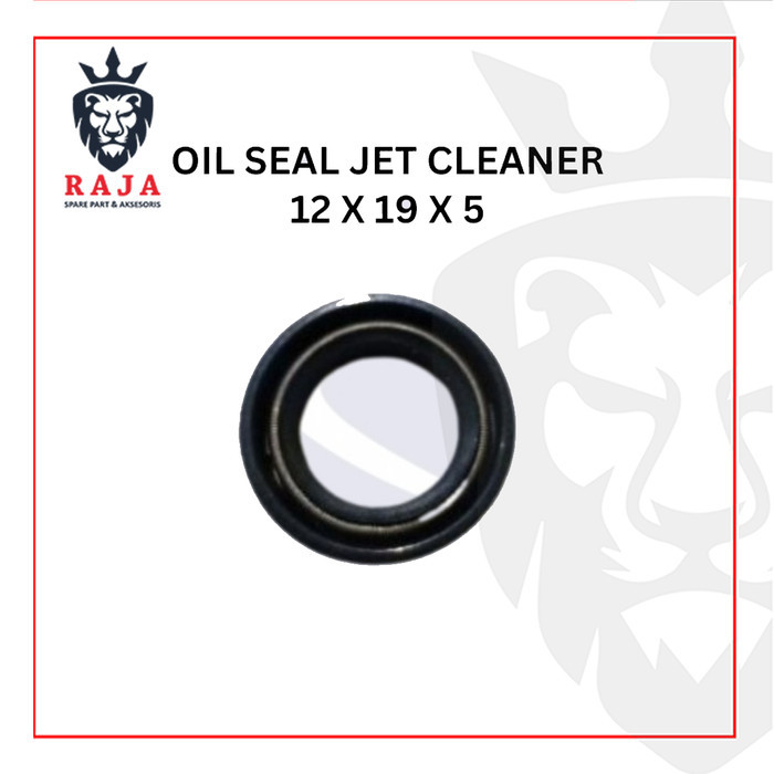 Oil Seal Jet Cleaner 12x19x5 - Seal Karet untuk Mesin Jet Cleaner