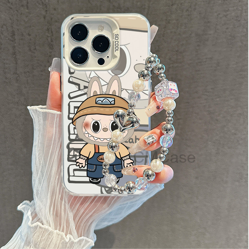 Untuk VIVO Case Hp Labubu Android Aesthetic Casing VIVO Y100 Y17S Y78 PLUS Y21 Y22 Y22s Y35 Y50 Y30 