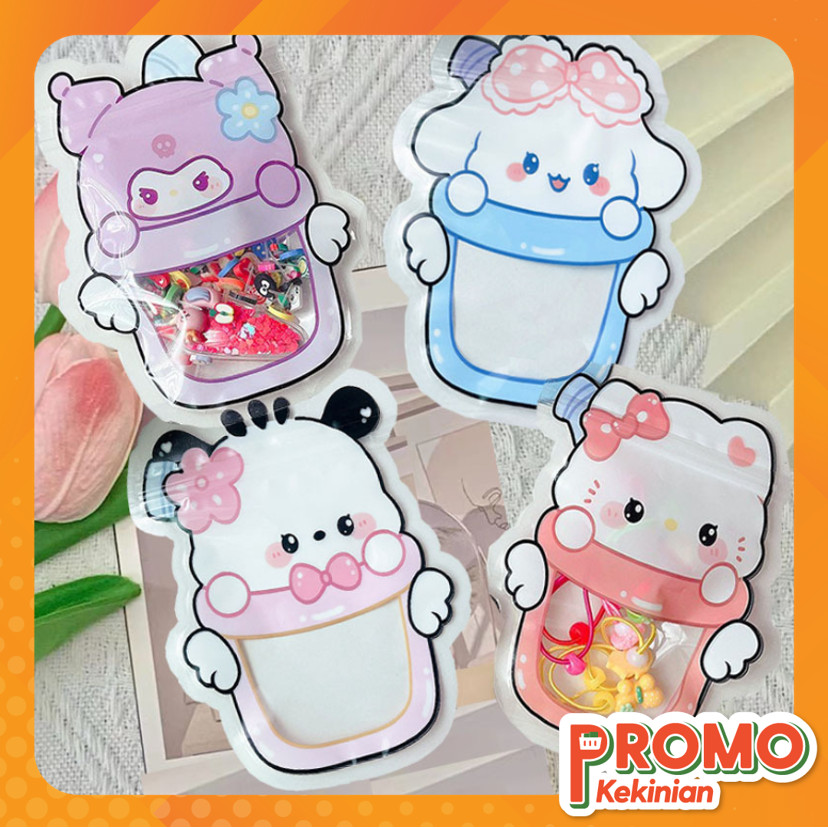 

Promo Kekinian - 6441 Plastik Ziplock Karakter / Pouch Penyimpanan Portable / Goodie Bag Anak Lucu