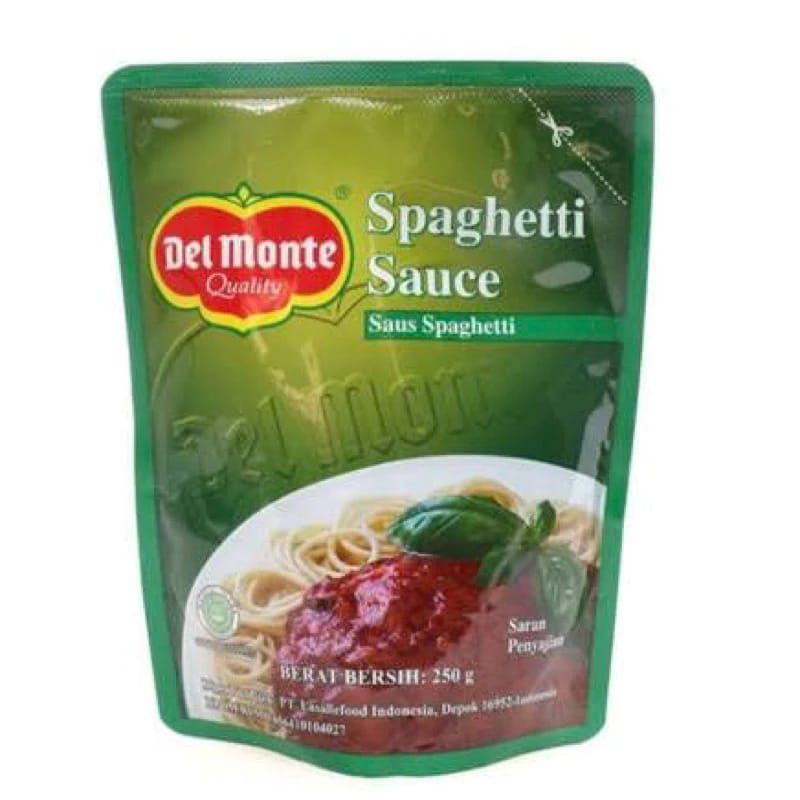 

DELMONTE SAUS SPAGHETTI 250GR | SAUS BARBEQUE 250GR