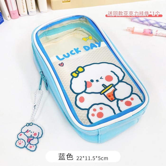 

BEST-Promo kotak pensil anak perempuan lucu Kawaii Tempat pena Kawaii pencil box - Luck Day
