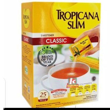 

Tropicana Slim Classic 25 Sachet @62.5 Gram