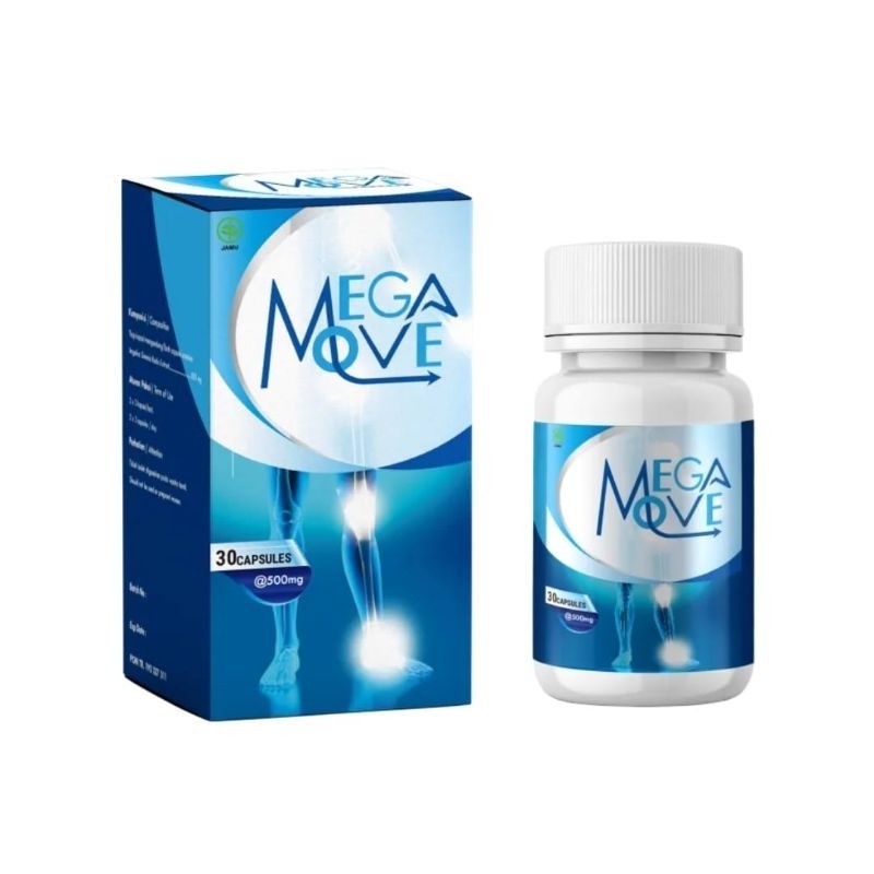 Megamove  Original Suplemen Kesehatan Tulang & Sendi Mega Move