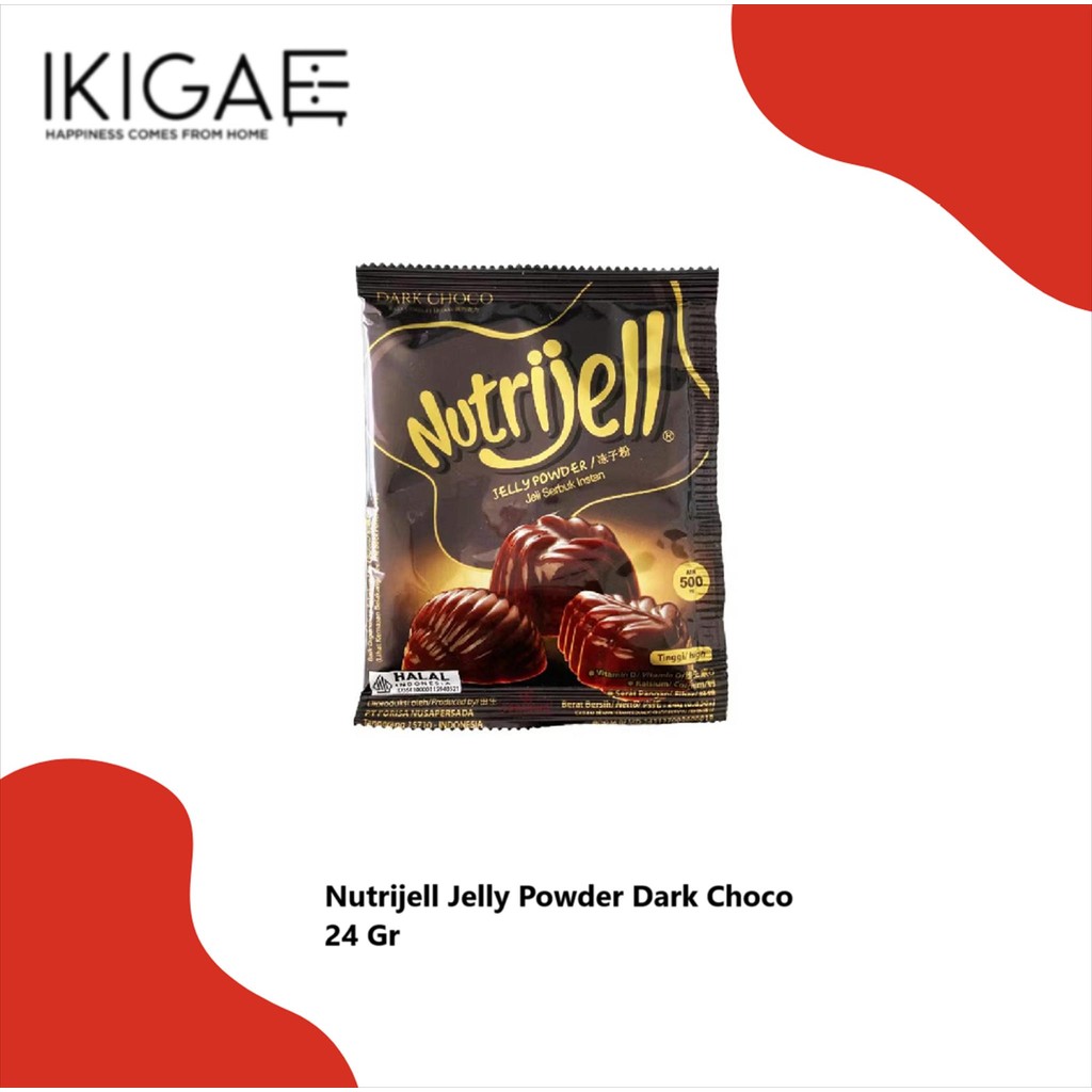 

NUTRIJELL / JELLY POWDER DARK CHOCO / DARK COKELAT 24 GR