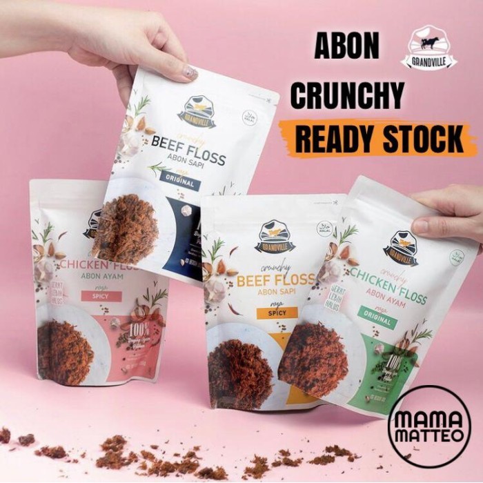 

Grandville Beef Floss Abon Sapi Crunchy - ABON SAPI - Bumboo AbonAyam