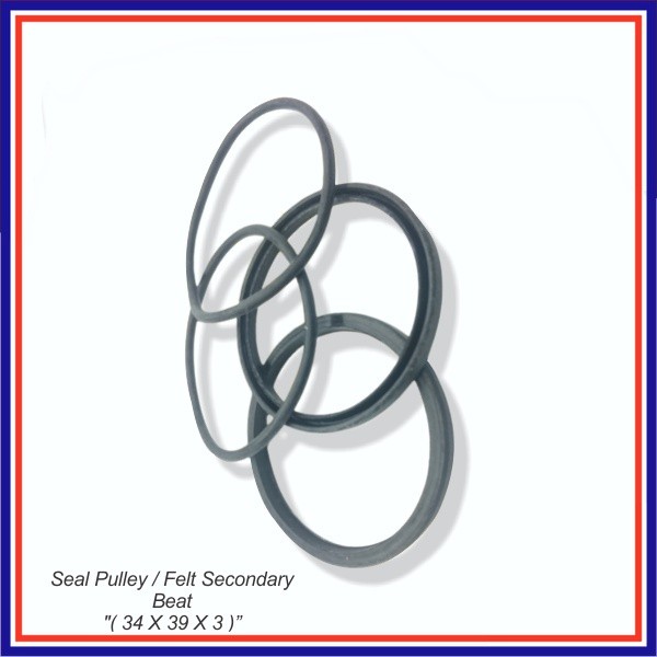 Seal Pulley / Felt Secondary Beat  "( 34 X 39 X 3 )"