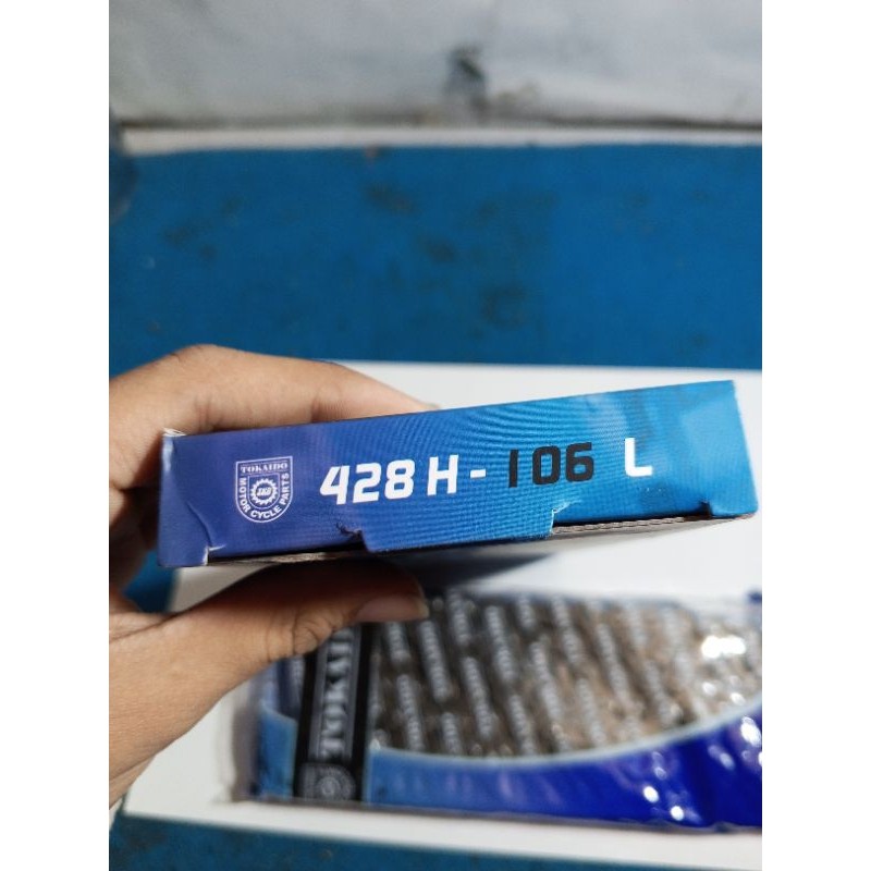 Rantai Roda Drive Chain 428H-106L Tokaido