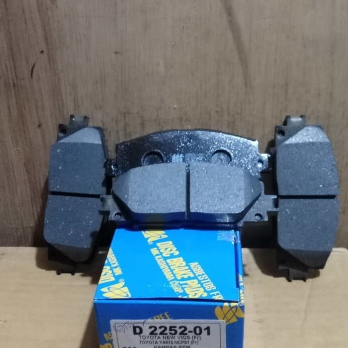 brake pad kampas rem depan New vios Yaris tipe s mk ori sepasang