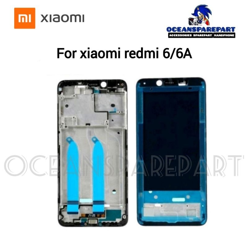 Frame lcd xiaomi redmi 6/6A tatakan lcd redmi 6 6a original