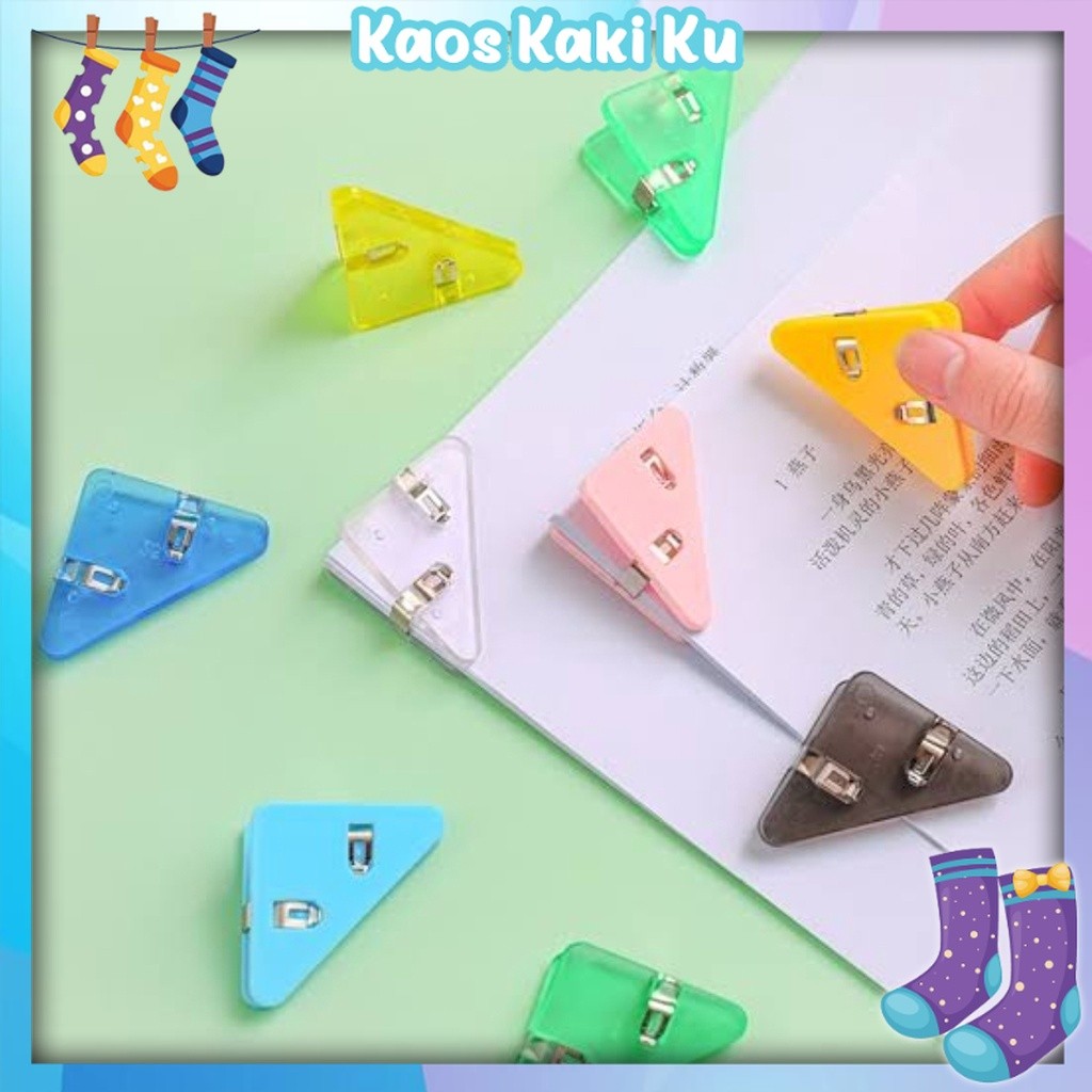 

Penjepit Kertas Akrilik Penjepit Sudut Kertas Segitiga Acrylic Corner Clamp 3