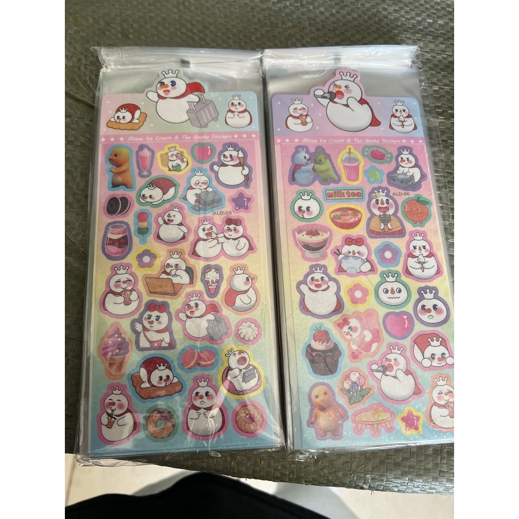 

Stiker mixue per 1 lembar 1 pack isi 20 lembar Stiker lembaran stiker murah mixue stiker momo stiker anak anak tempelanMSDMas Shop