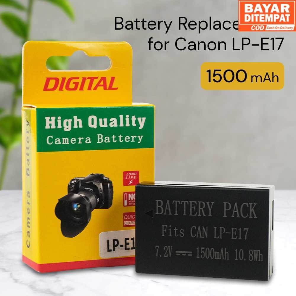 ( COD HNstore20 ) Baterai Kamera Battery Pack Replacement for Canon LP-E17 1500mAh
