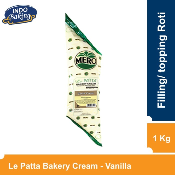 

[New]Promo Mero Lepatta Bakery Cream Vanilla 1KG
