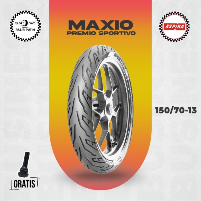 Ban Belakang Motor YAMAHA NMAX ASPIRA PREMIO SPORTIVO 150/70 Ring 13