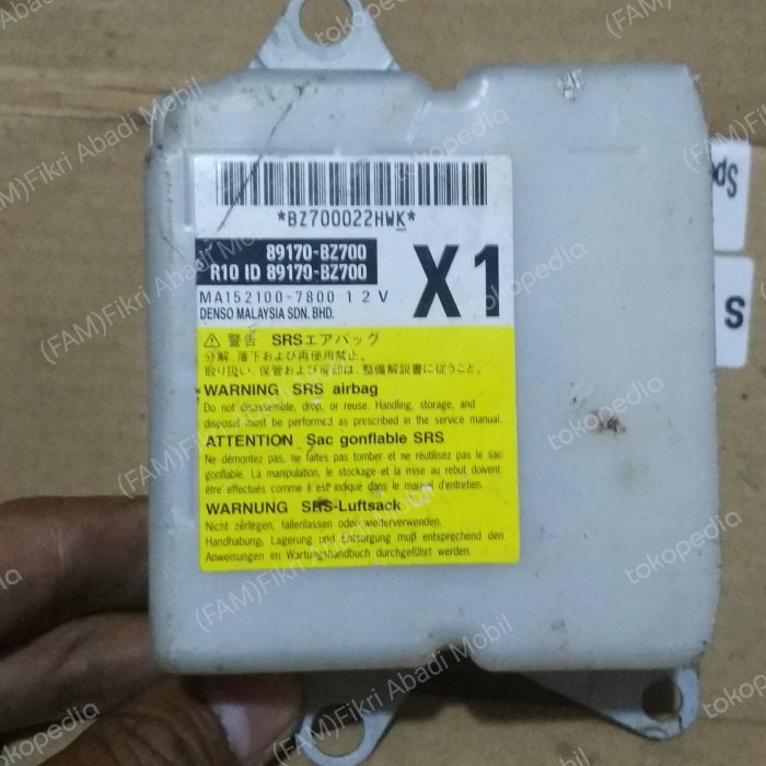 Module srs airbag all new Avanza Veloz Xenia 2021