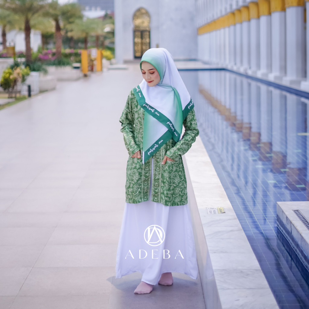 TUNIK FATAYAT BAHAN SEMISUTRA / ATASAN FATAYAT NU TUNIK FATAYAT BATIK BAHAN SEMISUTRA Muslim Wanita 