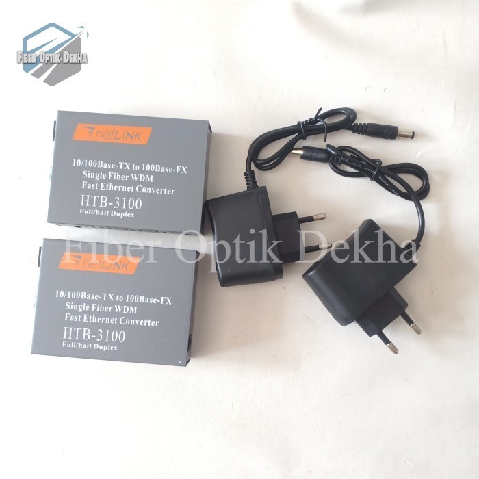 HTB-3100 A+B / Media Converter HTB 3100 Netlink 10/ 100Mbps Fiber Optik