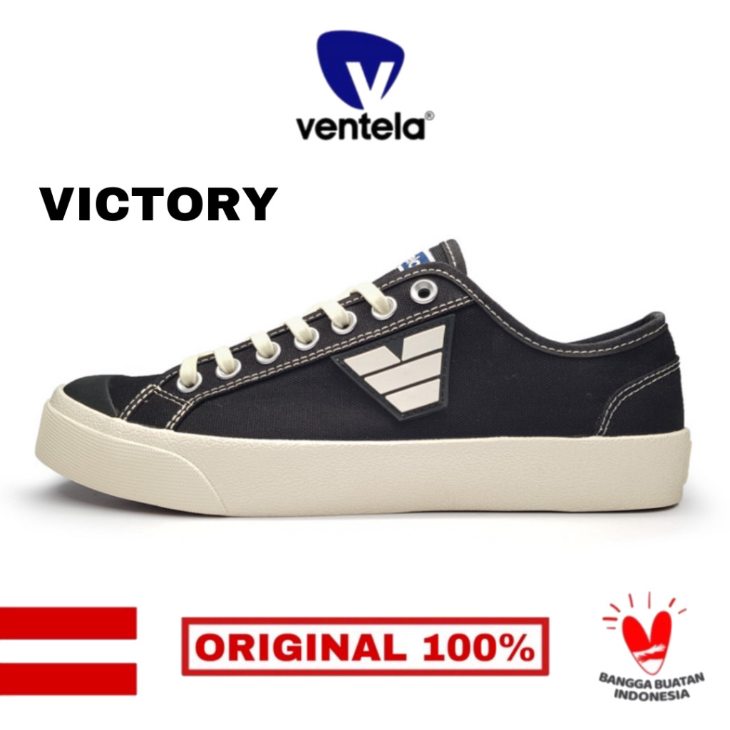 Ventela Victory Low Black Natural [ORIGINAL]