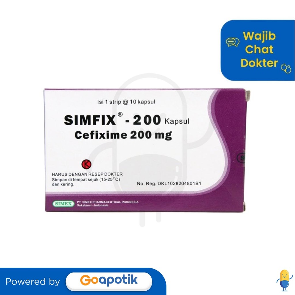 Simfix 200 Mg Box 10 Kapsul