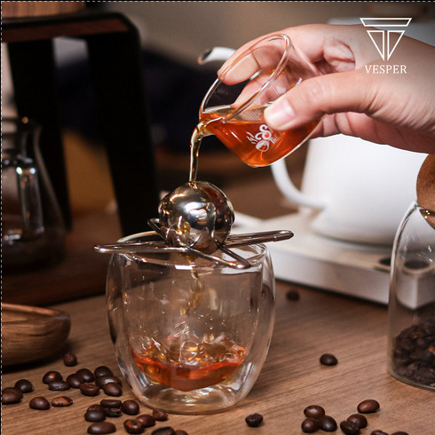 COD ice ball stainless coffee whisky wine cooler ice cube holder / espresso frozen bola es reusable 