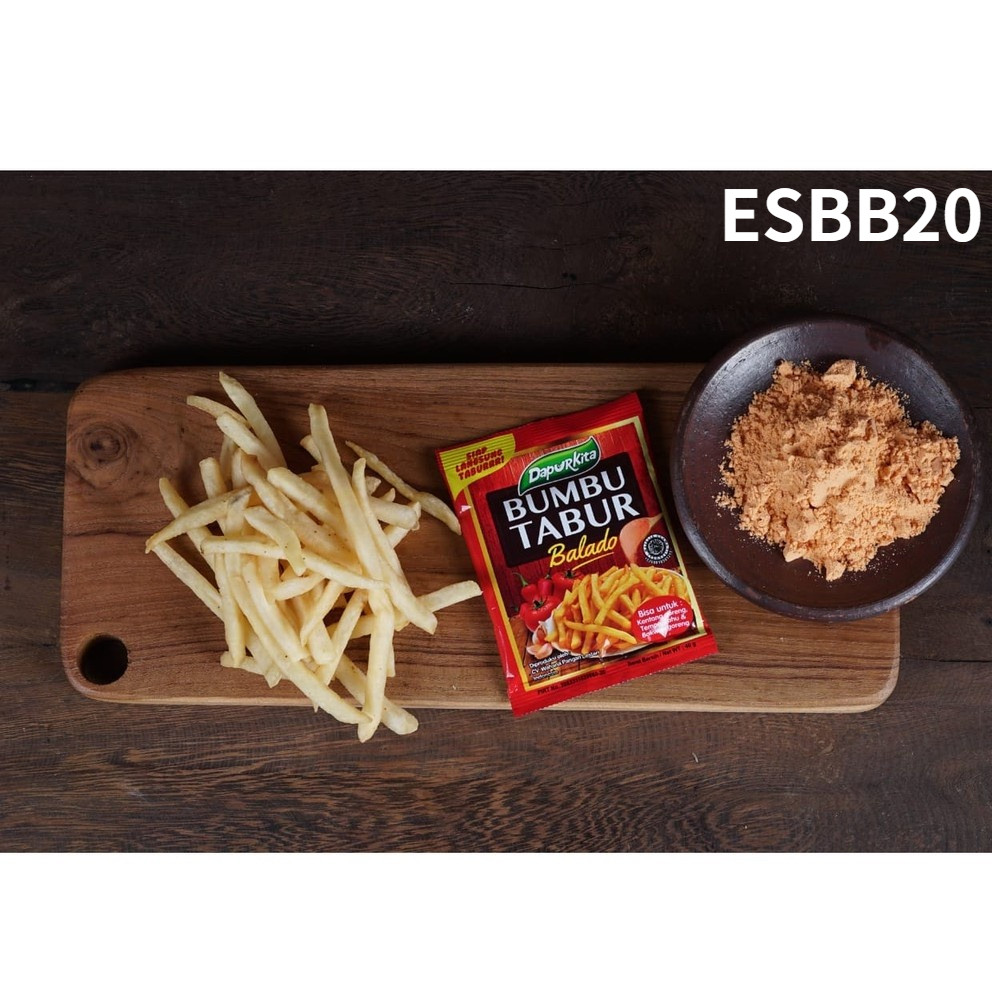 

BUMBU TABUR BALADO Dapurkita BB 20gr 10 PCS