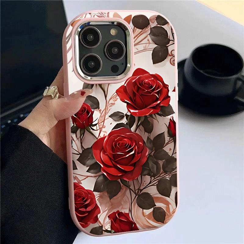 Case Hp For Samsung A32 5G A34 M32 Silicon Candy Girls Simple Rose Case Murah