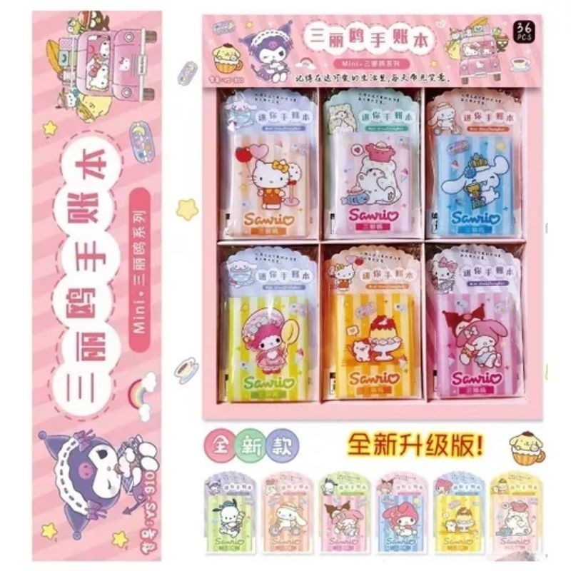 Dalingshop Buku Notes Polos Kecil Karakter Mini Note Book Notebook