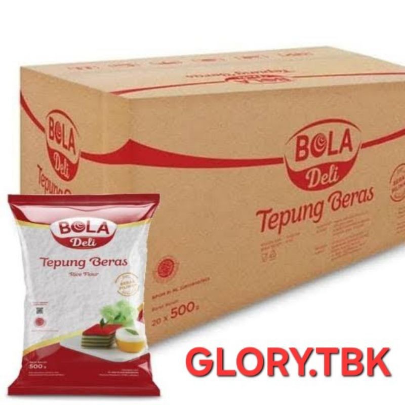 

tepung beras bola deli 500gr karton isi (500gr x 20)