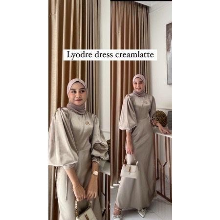 New Produk Liodra Maxi Dress Gamis Muslim Wanita Kekinian Trend Fashion Kekinian Pesta Panjang Silk 