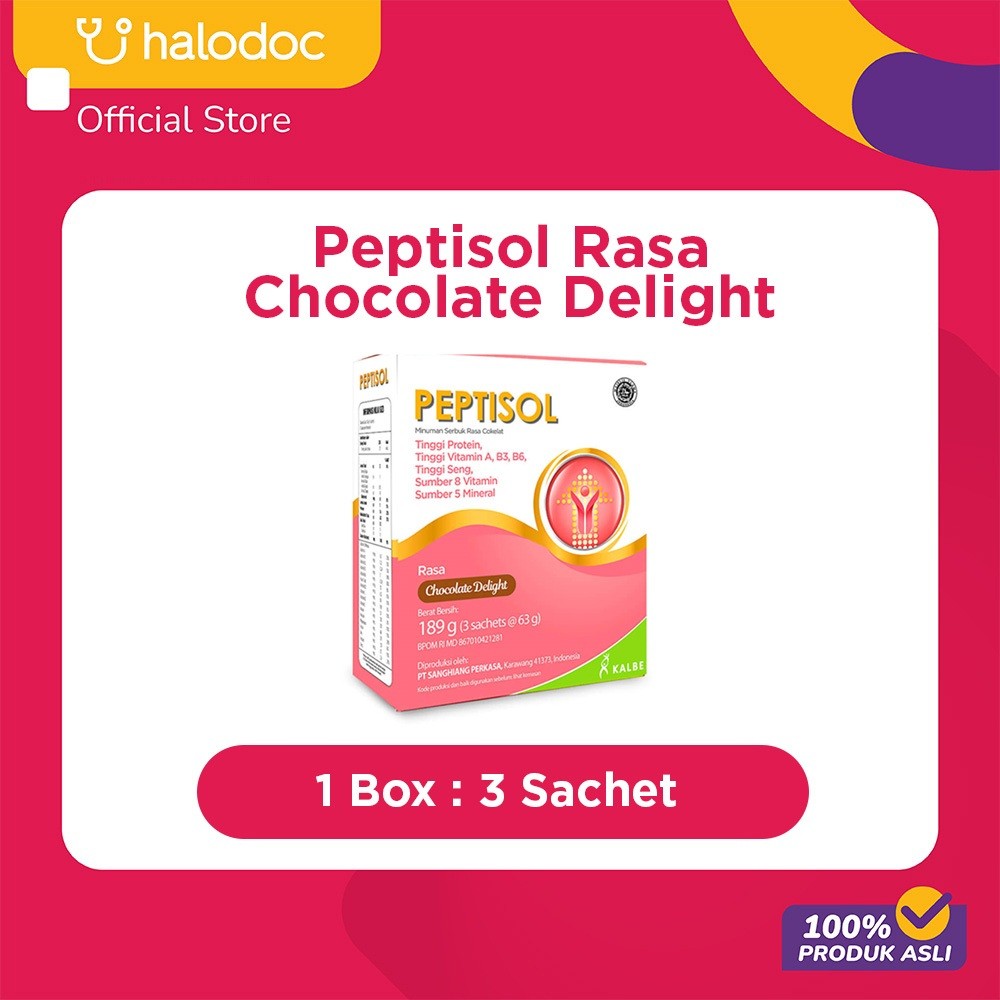 

Peptisol Rasa Chocolate Delight 180 g