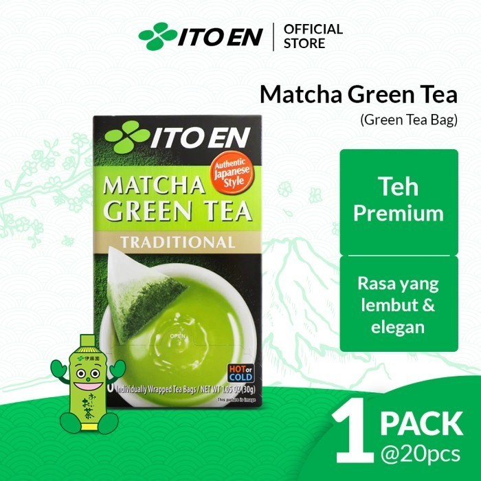 

ITO EN Teh Celup Matcha Green Tea 1 Pack isi 20 pcs